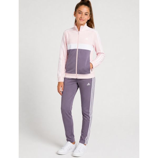 adidas Essentials 3 Stripes Tiberio Girls Tracksuit IJ8806